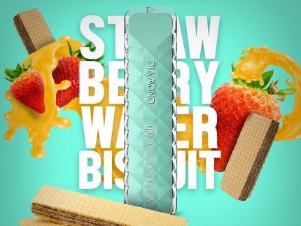 Air Bar Diamond - Strawberry Wafer Biscuit