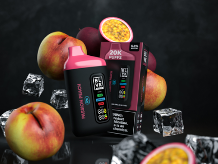 BLVK Bar - Passion Peach Ice