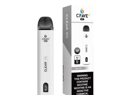 Crave Max 2500 - Clear 3%