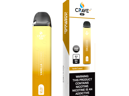 Crave Max 2500 - Vanilla Custard