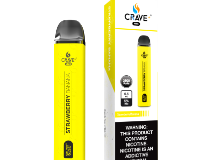 Crave Max 2500 - Strawberry Banana