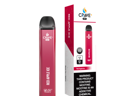 Crave Max 2500 - Red Apple Ice