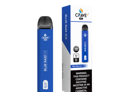 Crave Max 2500 - Blue Razz Ice