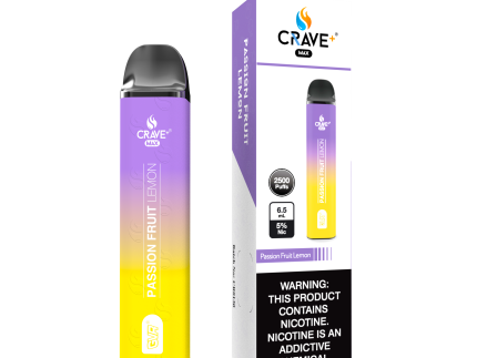 Crave Max 2500 - Passion Fruit Lemon