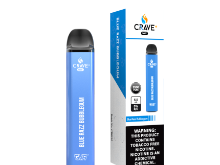 Crave Max 2500 - Blue Razz Bubblegum