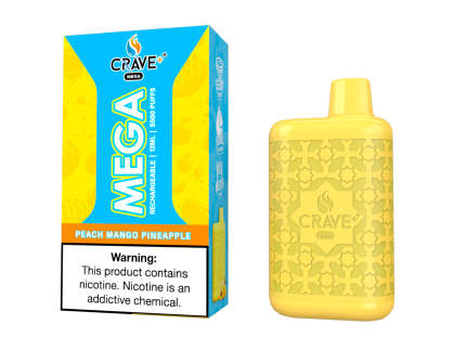 CRAVE Mega - Peach Mango Pineapple