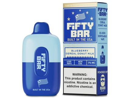 Fifty Bar - Blueberry Cereal Donut Milk