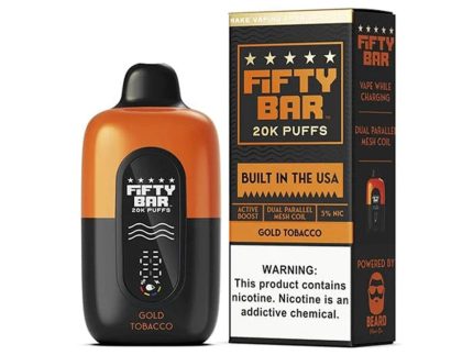 Fifty Bar V2 - Gold Tobacco