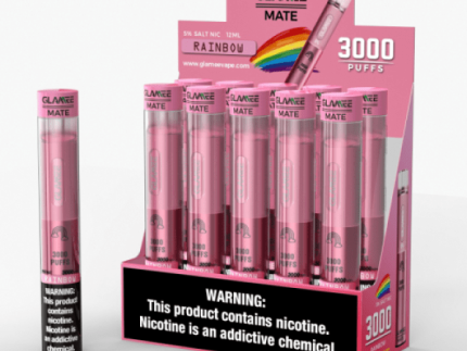 Glamee Mate Disposable Device - Rainbow