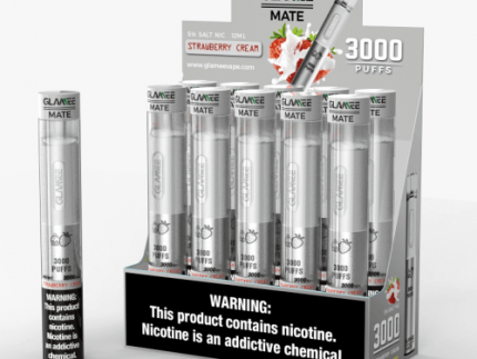 Glamee Mate Disposable Device - Strawberry Cream