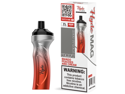 HYDE Mag (4500 Puffs) - Mango Peaches & Cream