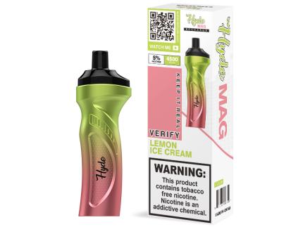 HYDE Mag (4500 Puffs) - Lemon Ice Cream