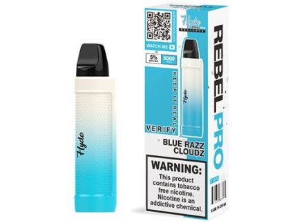 Hyde Rebel Pro (5000 Puffs) - Blue Razz Clouds