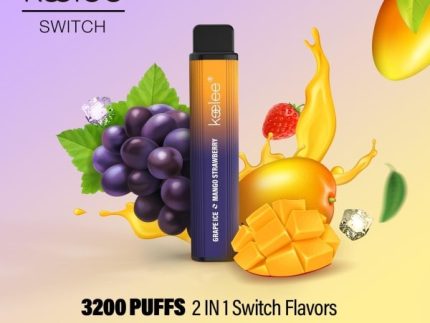 keelee Switch Grape Ice & Mango Strawberry 2-in-1 Disposable Pods