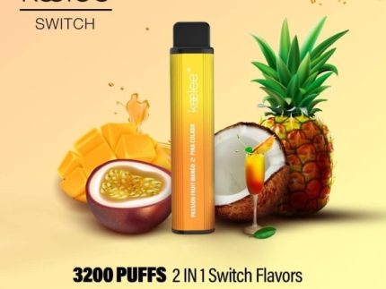 keelee Switch Passion Fruit Mango & Pina Colada 2-in-1 Disposable Pods