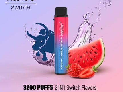 keelee Switch Red Energy & Strawberry Watermelon 2-in-1 Disposable Pods