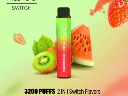 keelee Switch Strawberry Kiwi & Lush Ice 2-in-1 Disposable Pods