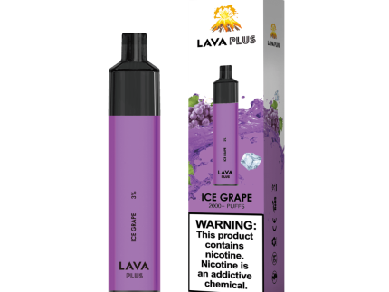Lava Plus - Ice Grape 3%