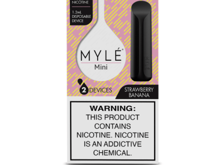 MYLE Mini Strawberry Banana Disposable Pods