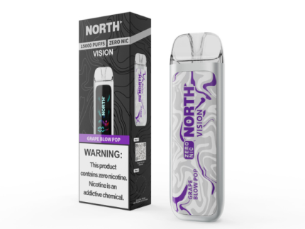 NORTH Vision 15k ZERO NIC - Grape Blow Pop