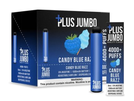 Plus Jumbo Disposable Device - Candy Blue Razz