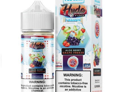 Pod Juice Freebase Nicotine - Aloe Berry Grape Freeze