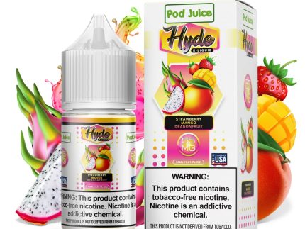 Pod Juice x Hyde TFN Salt Nic - Strawberry Mango Dragonfruit