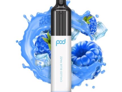 Pod Juice - Pod 3500 Chilled Blue Razz Disposable