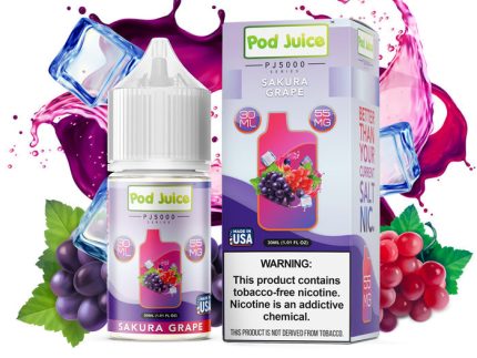 Pod Juice PJ5000 - Sakura Grape | 30ml