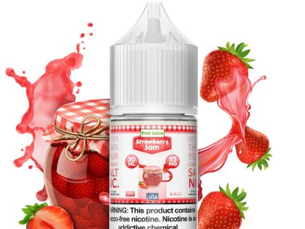 Pod Juice TFN Salt Nic - Strawberry Jam | 30ml