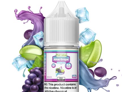 Pod Juice TFN Salt Nic - Aloe Grape Freeze | 30ml