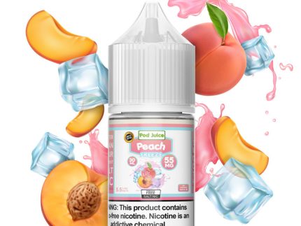 Pod Juice TFN Salt Nic - Peach Freeze | 30ml