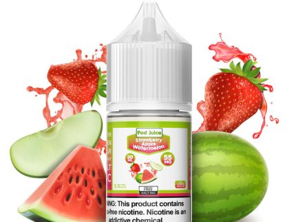 Pod Juice TFN Salt Nic - Strawberry Apple Watermelon Freeze | 30ml