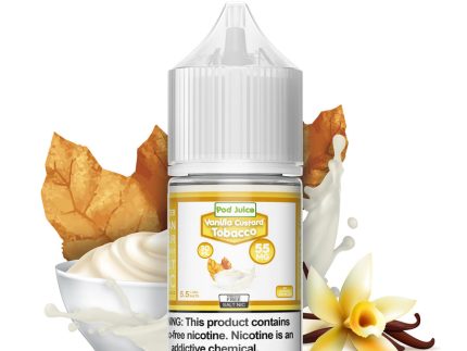 Pod Juice TFN Salt Nic - Vanilla Custard Tobacco | 30ml