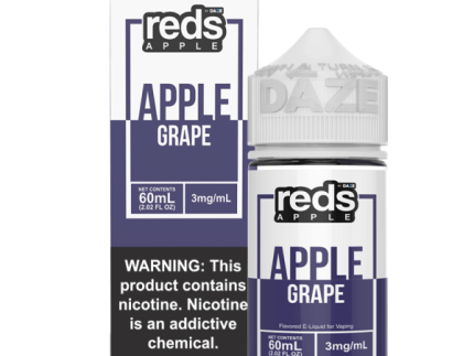 Reds Apple Free Base Nicotine - Apple Grape | 60mL