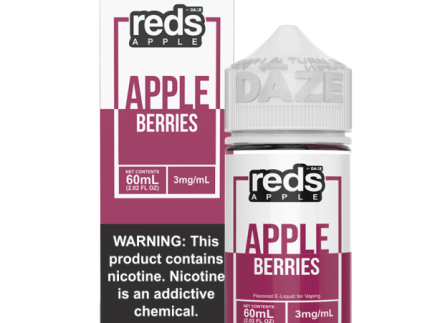 Reds Apple Free Base Nicotine - Apple Berries | 60mL