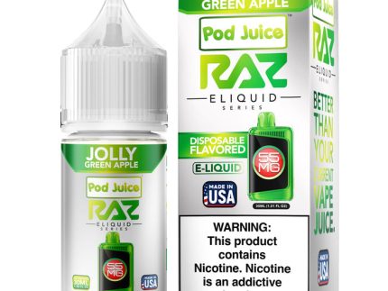 RAZ x Pod Juice - Jolly Green Apple | 30ml