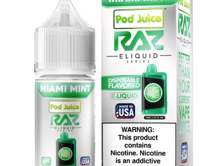 RAZ x Pod Juice - Miami Mint | 30ml