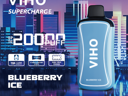 VIHO Supercharge 20k - Blueberry Ice