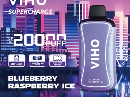VIHO Supercharge 20k - Blueberry Raspberry Ice
