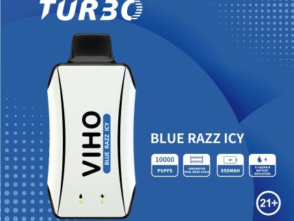VIHO Turbo 10k - Blue Razz Icy